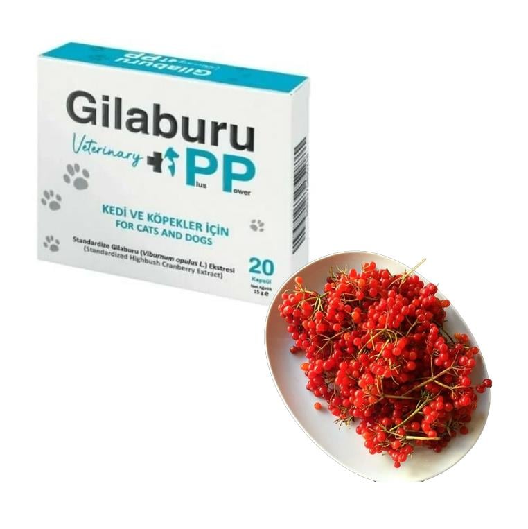 Crystalin Gilaburu Doğal Kedi Ve Köpek İdrar Yolu Koruyucu Tablet 20 Adet