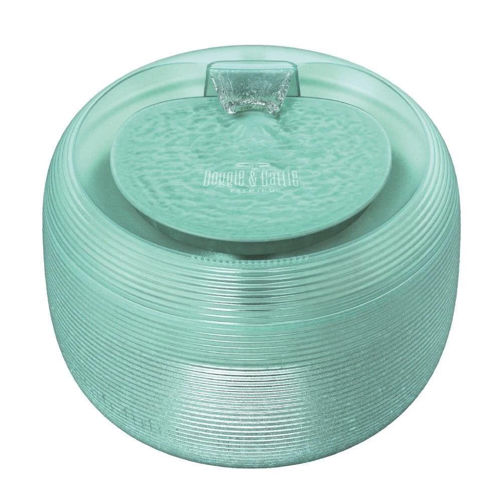 Doggie & Cattie Arıtmalı Kedi ve Köpek Otomatik Su Pınarı 2,5 L (Yeşil)