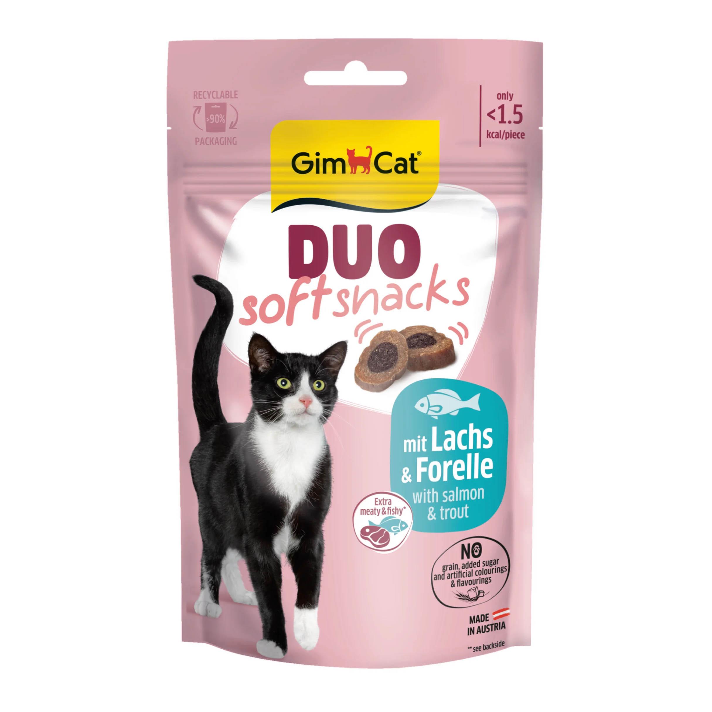 Duo Soft Snacks Somon & Alabalıklı Kedi Ödülü 50 Gr