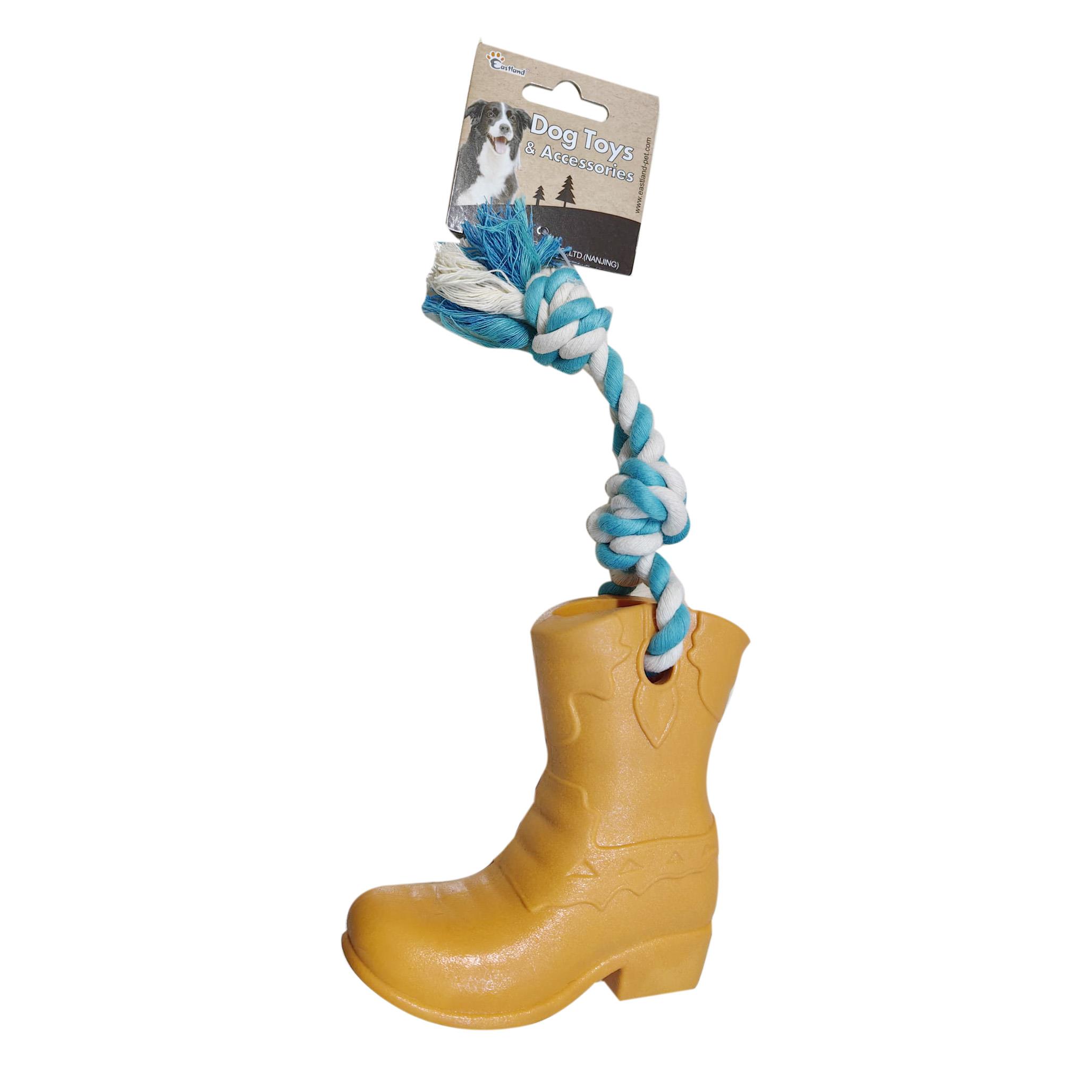 Eastland Kauçuk Çizme Diş İpli Köpek Oyuncağı 24 cm
