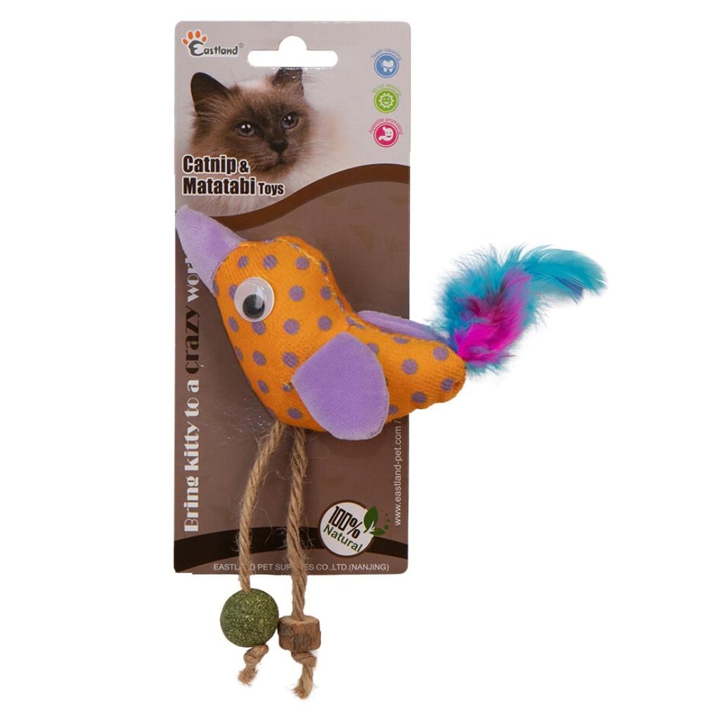Eastland Matatapi Ve Catnipli Peluş Kuş Kedi Oyuncağı 12 cm