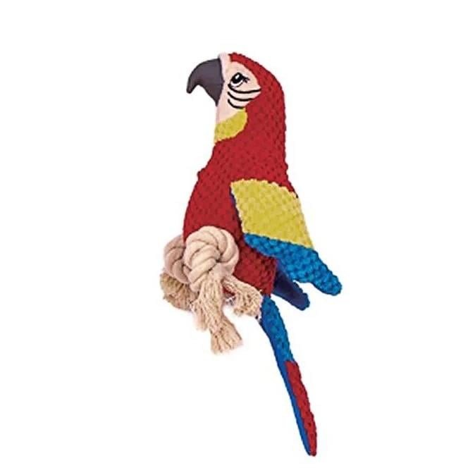 Eastland Sesli Diş İpli Papağan Köpek Oyuncağı 32 cm 