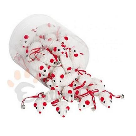 Eastland Zilli Peluş Fare Kedi Oyuncağı 6 cm