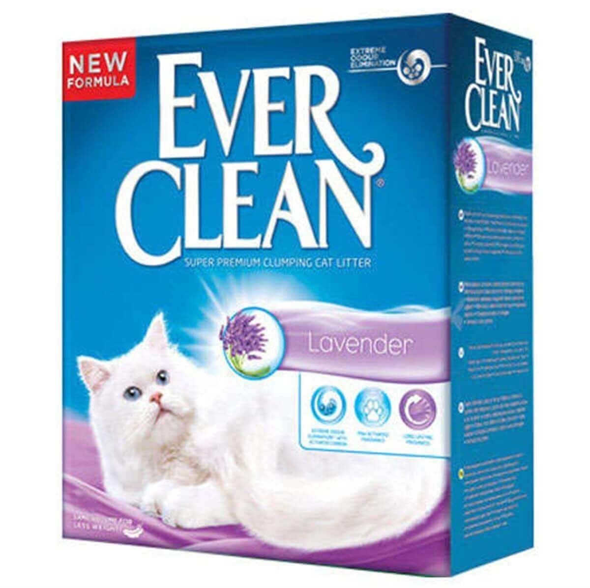 Ever Clean Lavander Lavanta Kokulu Topaklaşan Kedi Kumu 10 Lt
