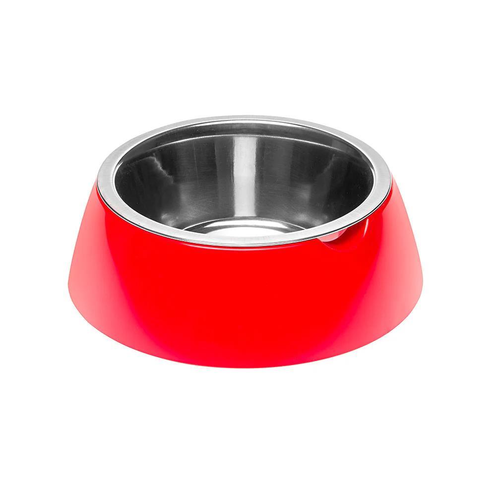 Ferplast Jolie Köpek Mama ve Su Kabı Kırmızı (M)