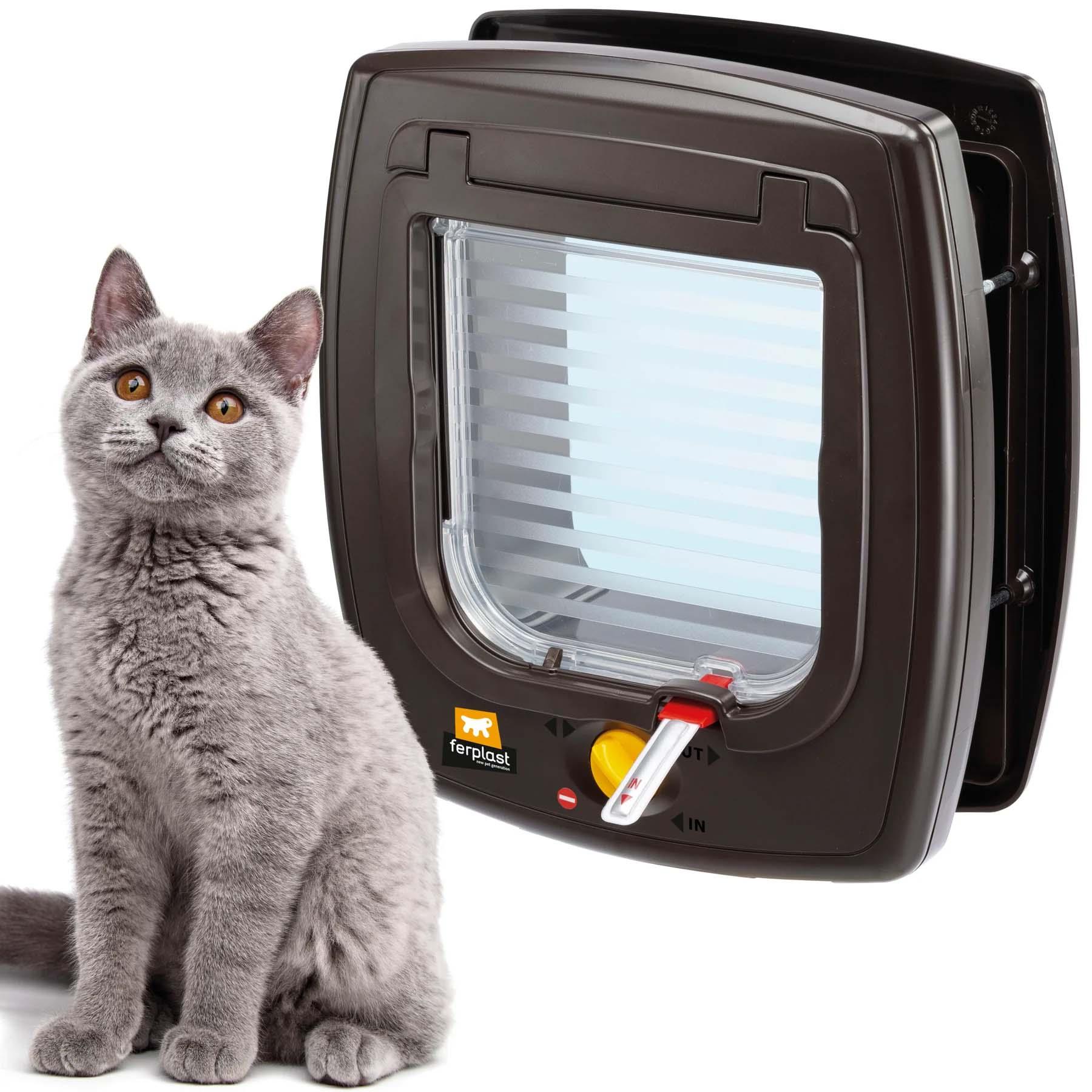 Ferplast Swing 7 2 Yönlü Manyetik Kedi Kapısı 25,2x22,5 Cm