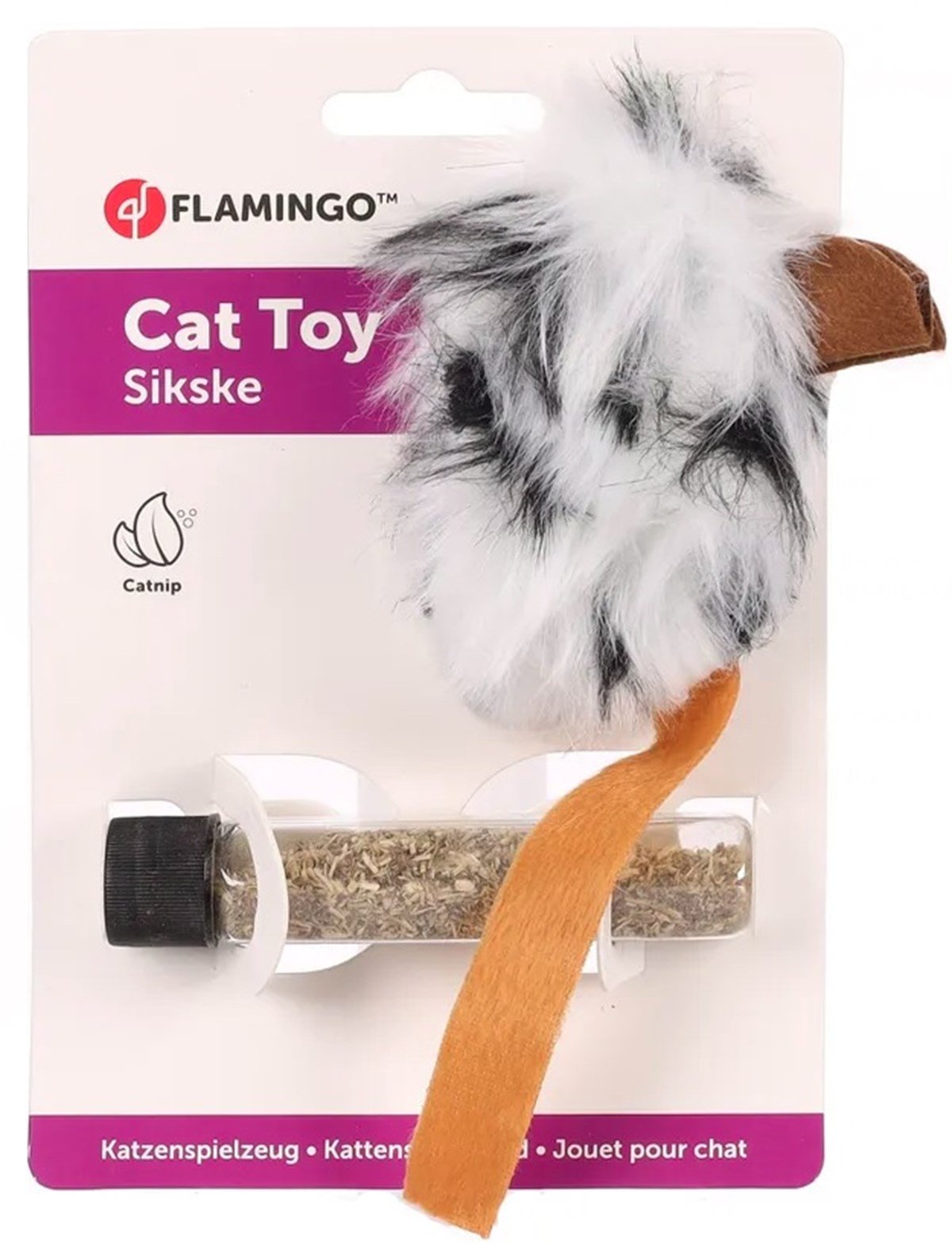 Flamingo Catnipli Fare Kedi Oyuncağı 9 cm