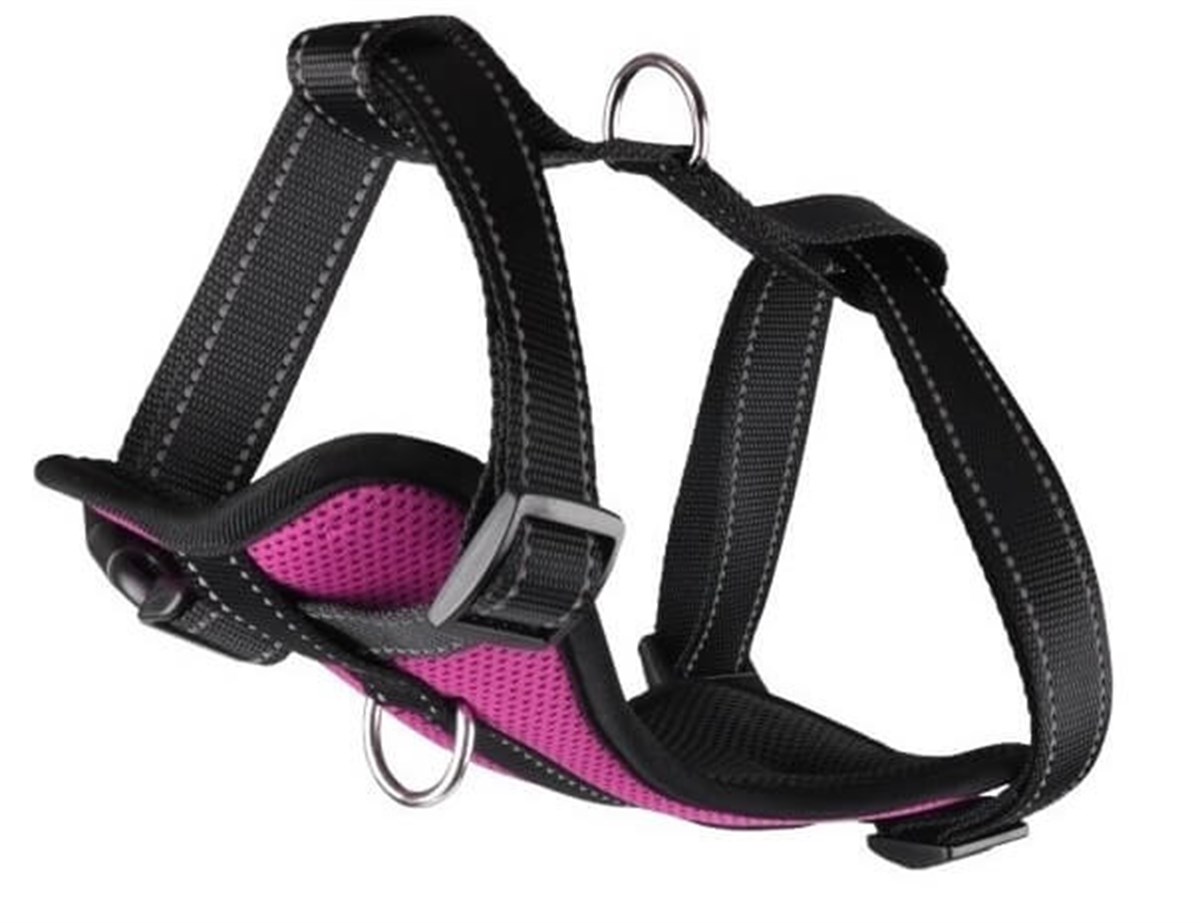 Flamingo Milou Köpek Göğüs Tasma S 30-45 cm Pembe