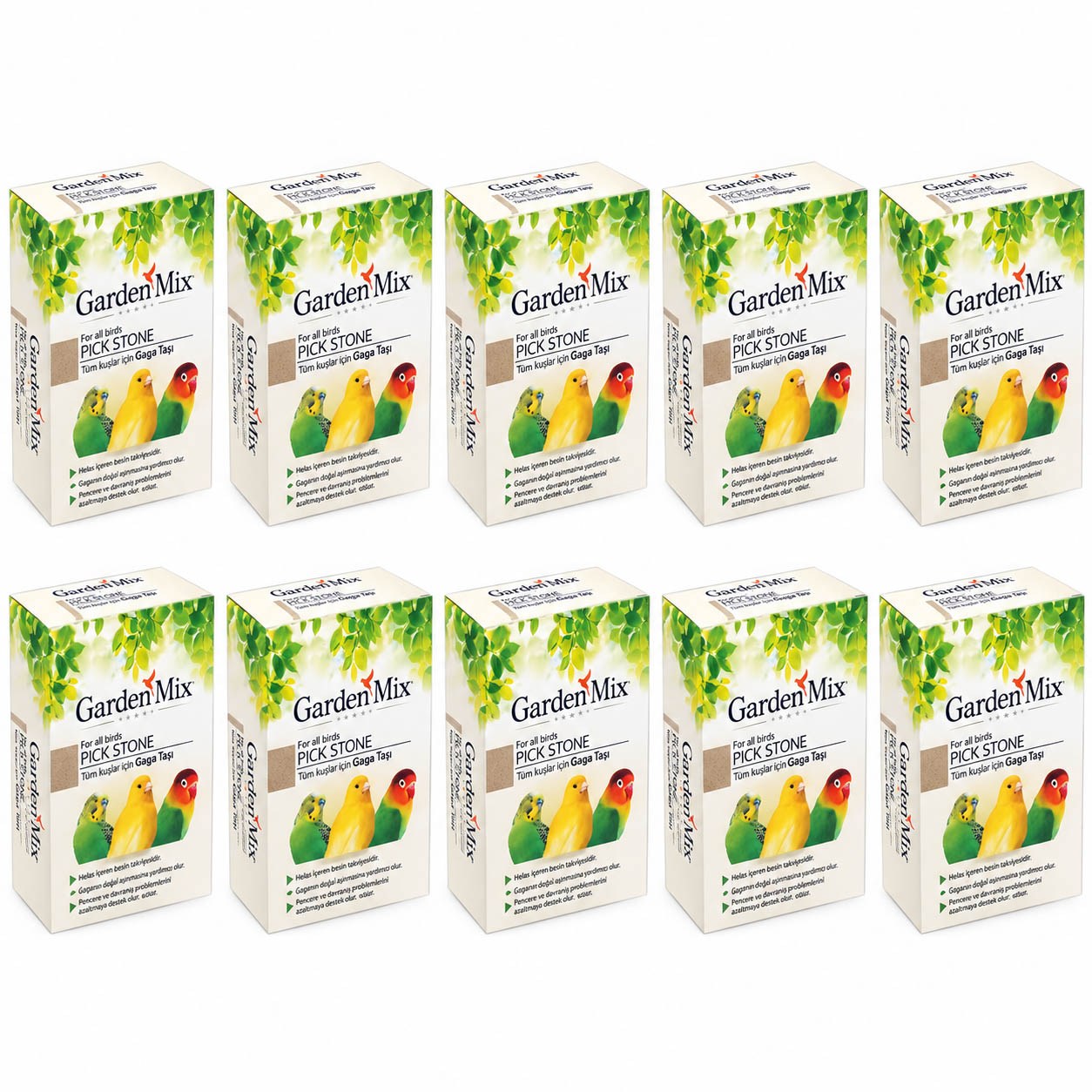 Garden Mix Kuşlar İçin Gaga Taşı (10 Adet)