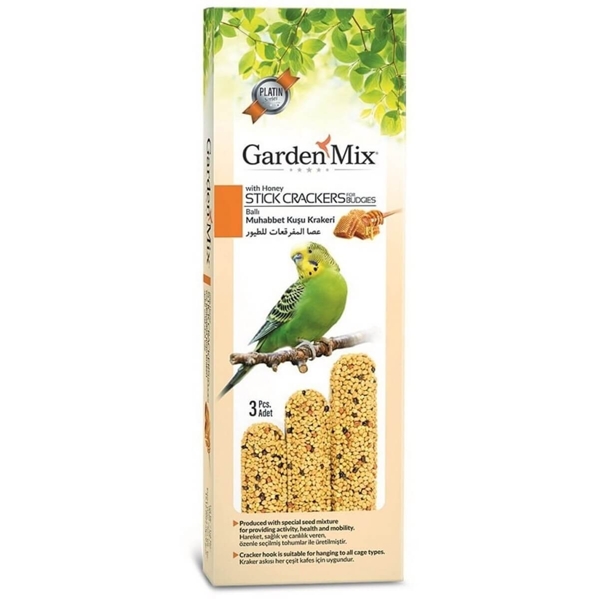 Garden Mix Platin Ballı Kuş Krakeri 80 g 3'lü