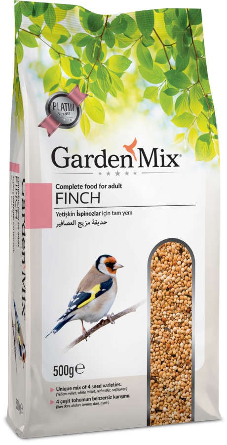 Garden Mix Platin Finch Hint Bülbülü Yemi 500 g