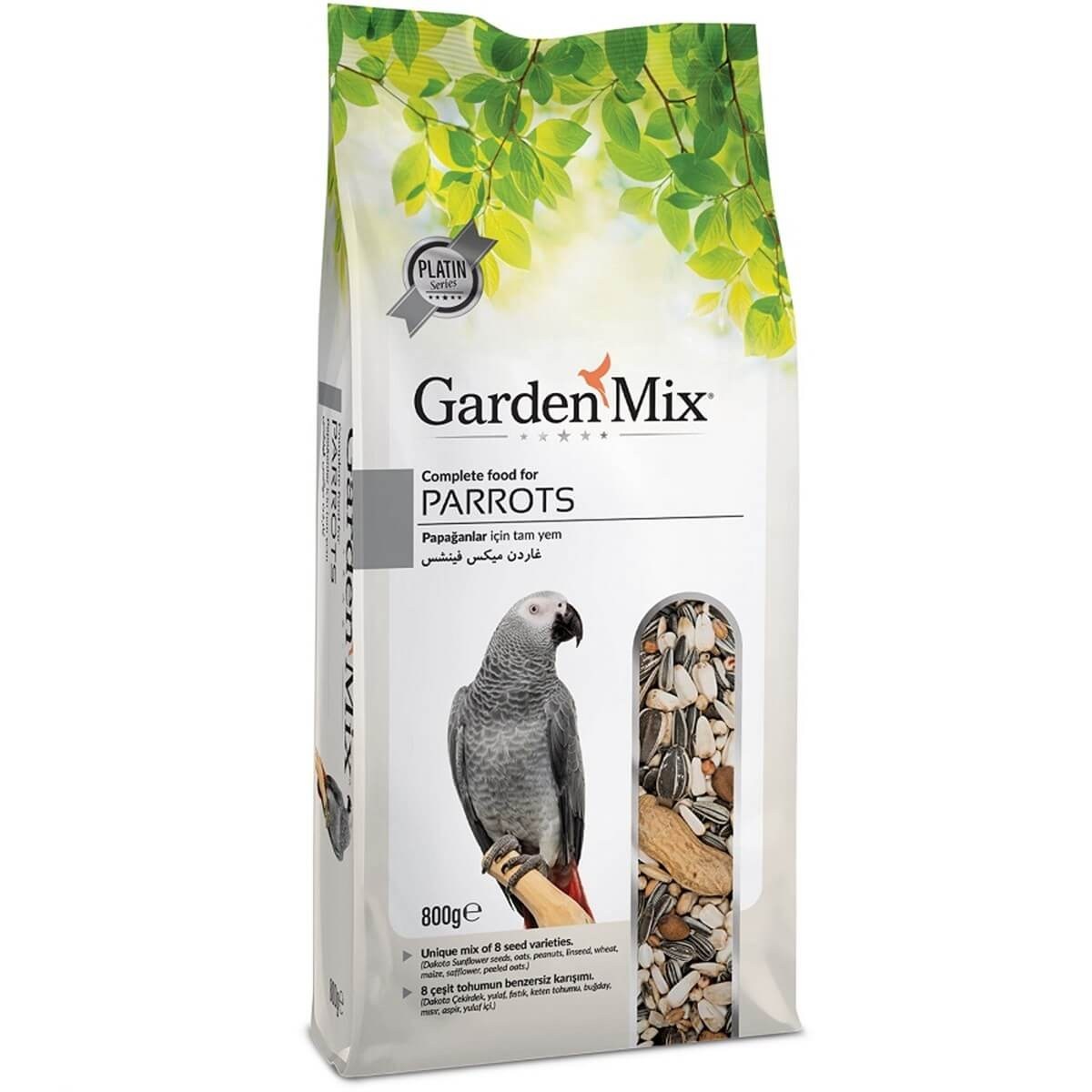 Garden Mix Platin Papağan Yemi 800 g