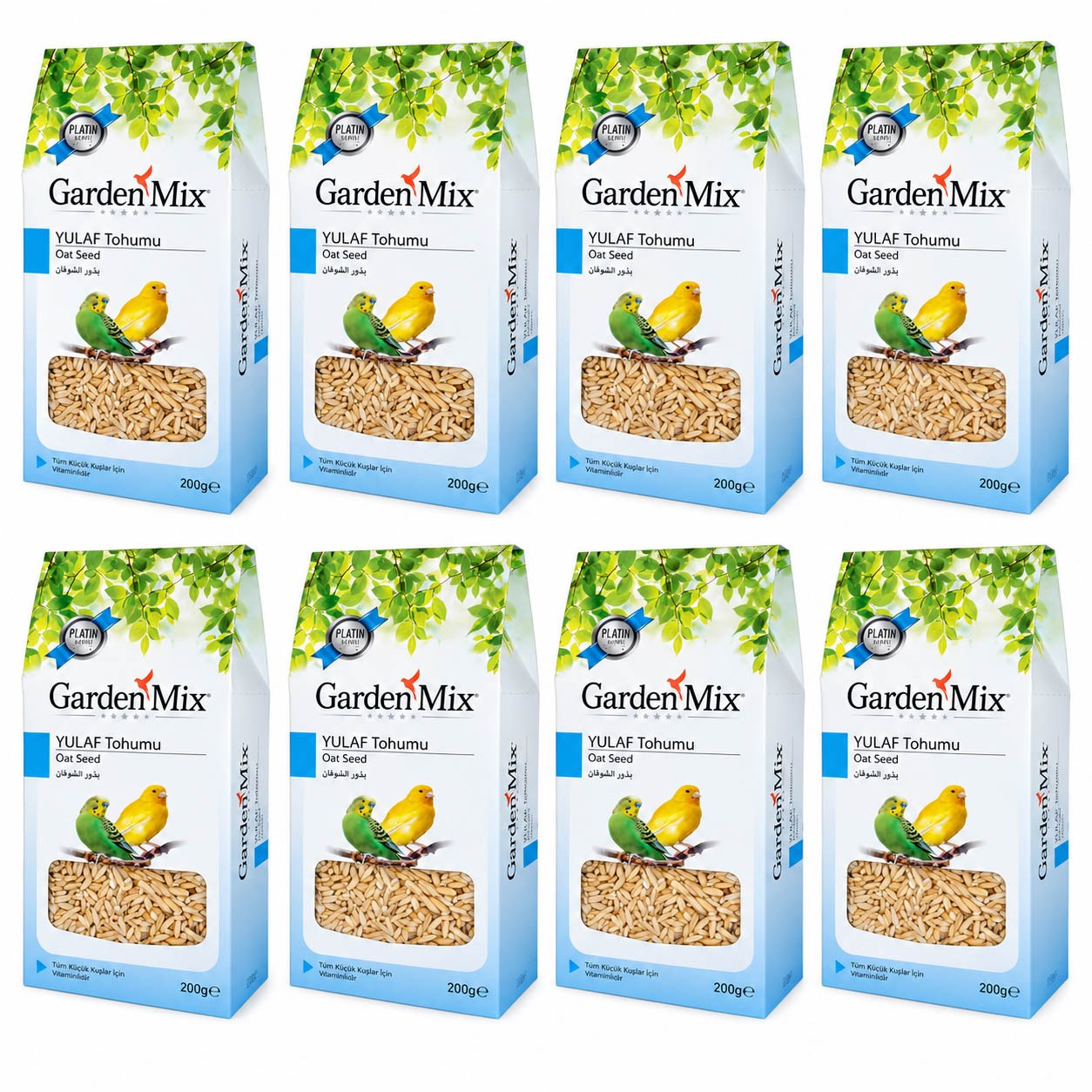 Garden Mix Platin Yulaf Tohumu 200 g (8 Adet)