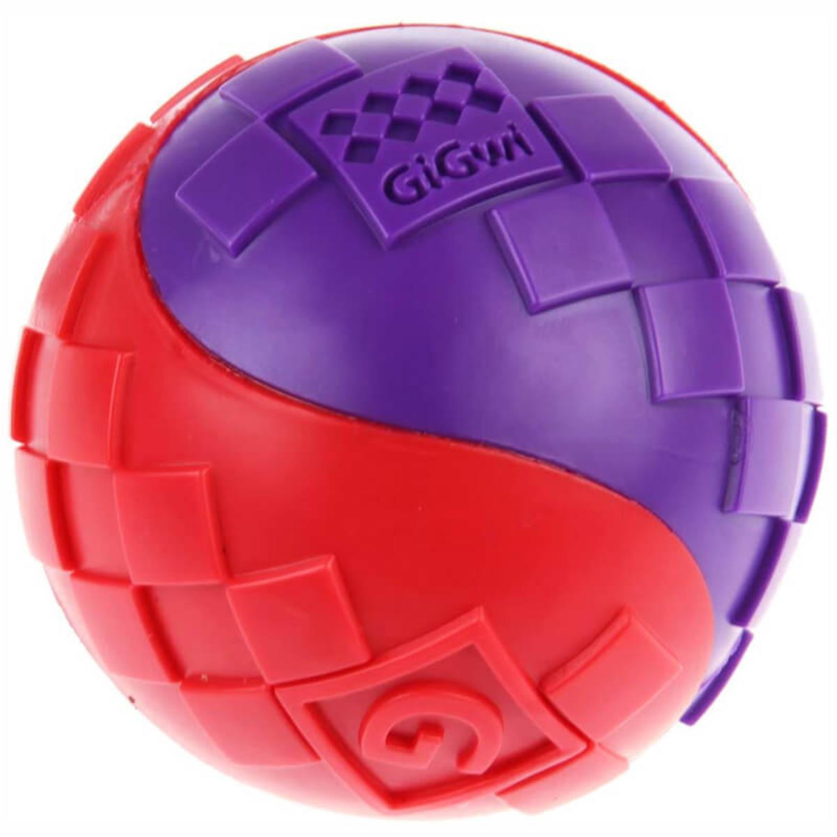 Gigwi Ball Yüzebilen Ve Zıplayan Sesli Kauçuk Top Köpek Oyuncağı  (M)