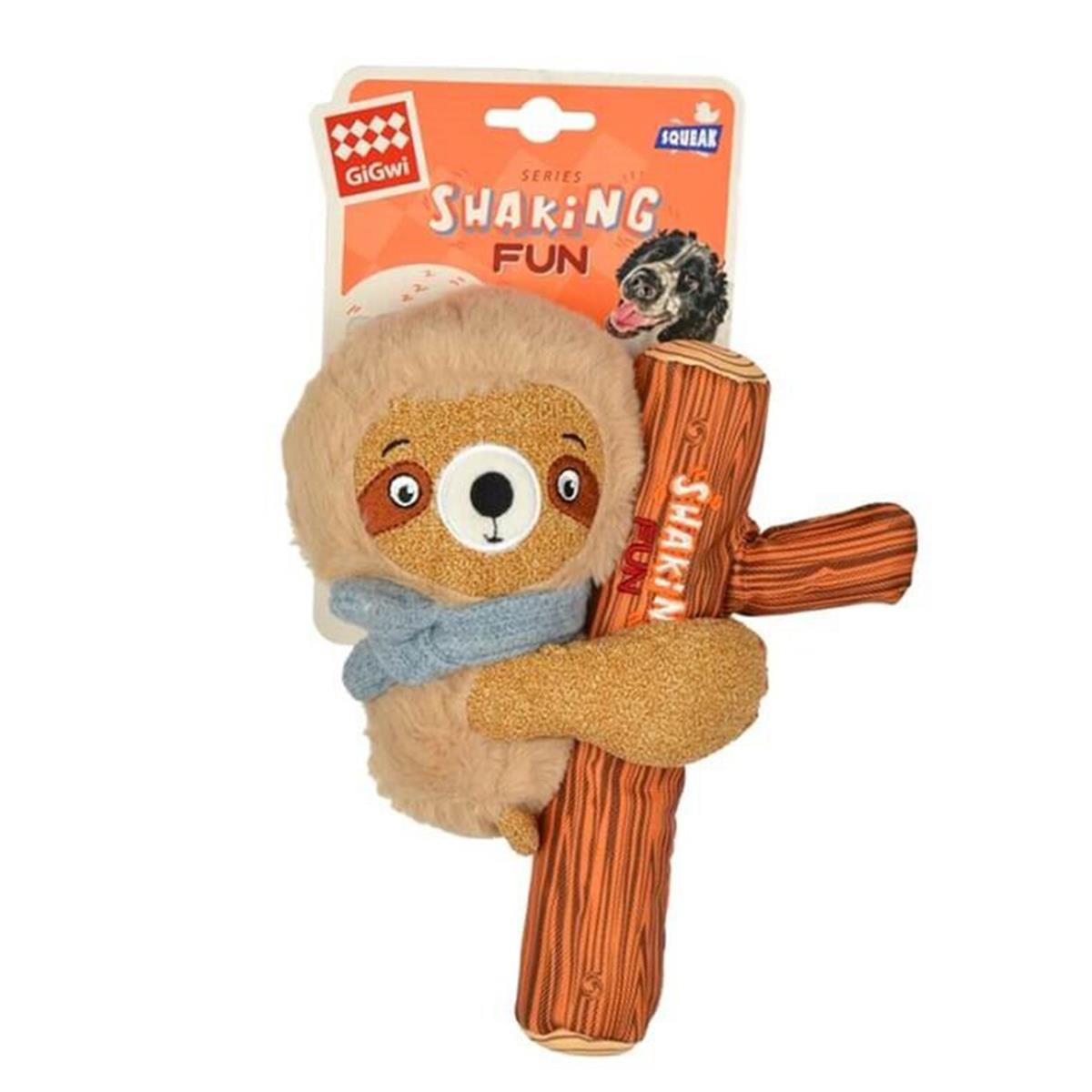 Gigwi Shaking Fun Sesli Aslan Peluş Köpek Oyuncağı 20 cm