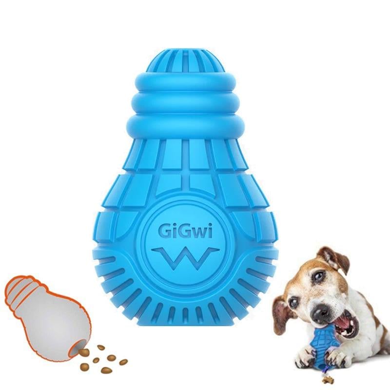 Gigwi Tavuk Aromalı Kauçuk Ampul Köpek Oyuncağı 9 cm
