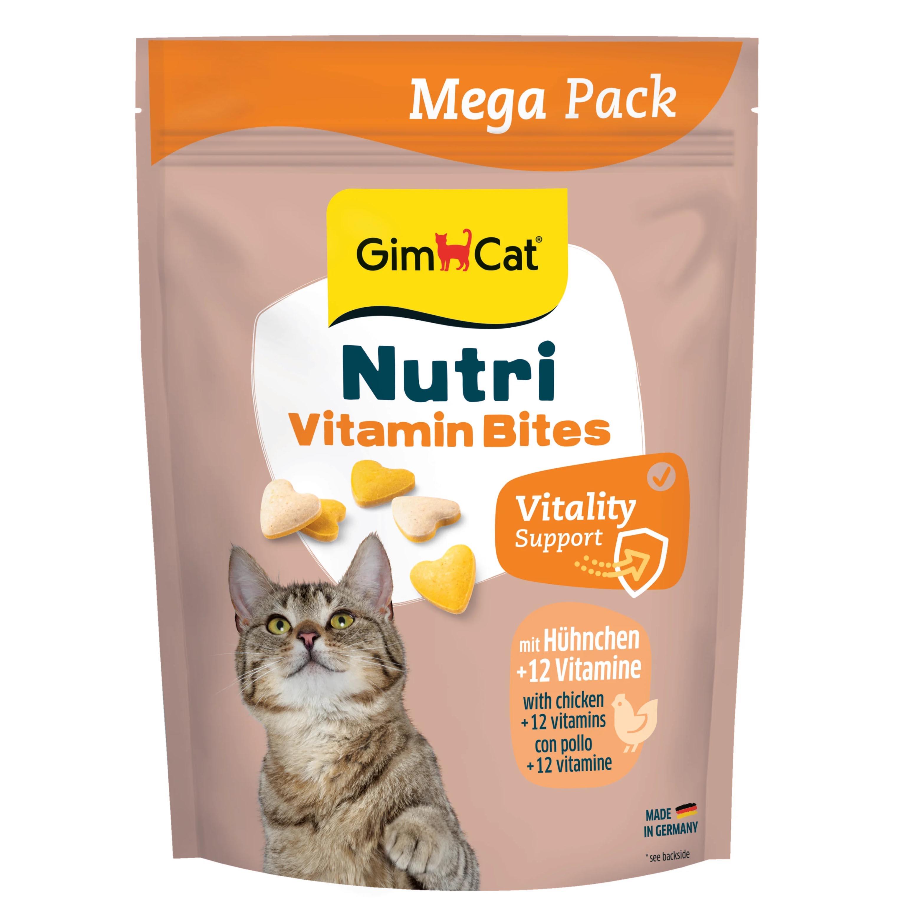 Gimcat Nutri Vitamin Bites Tavuklu Kedi Ödülü 425 gr