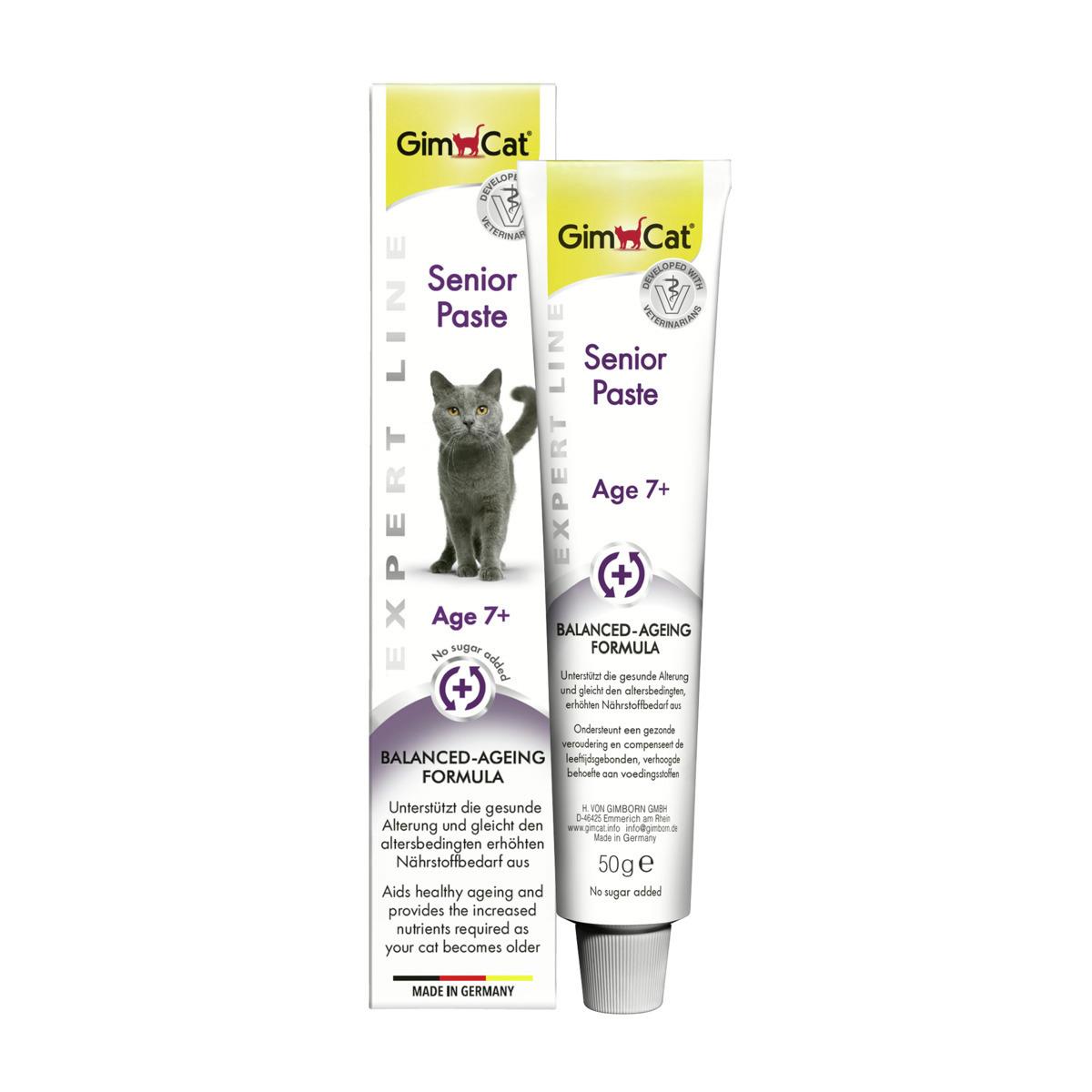 Gimcat Senior Paste +7 Üzeri Kediler İçin Kedi Macunu 50 g