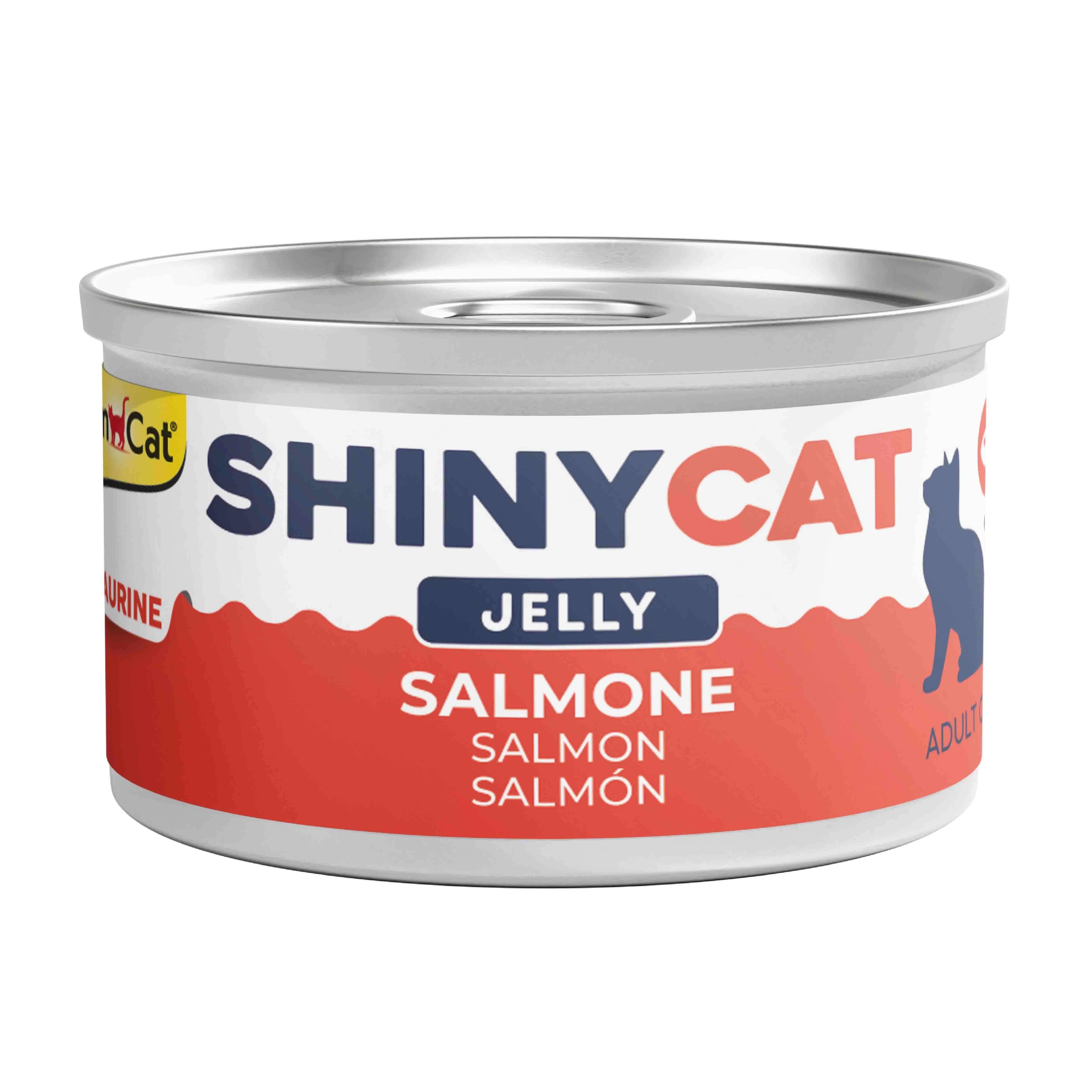 GimCat Shinycat Somonlu Konserve Kedi Maması 70 Gr