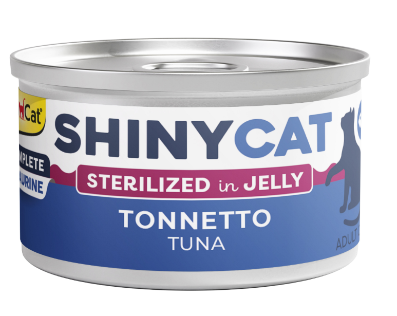 GimCat Shinycat Ton Balıklı Kısırlaştırılmış Konserve Kedi Maması 70 Gr