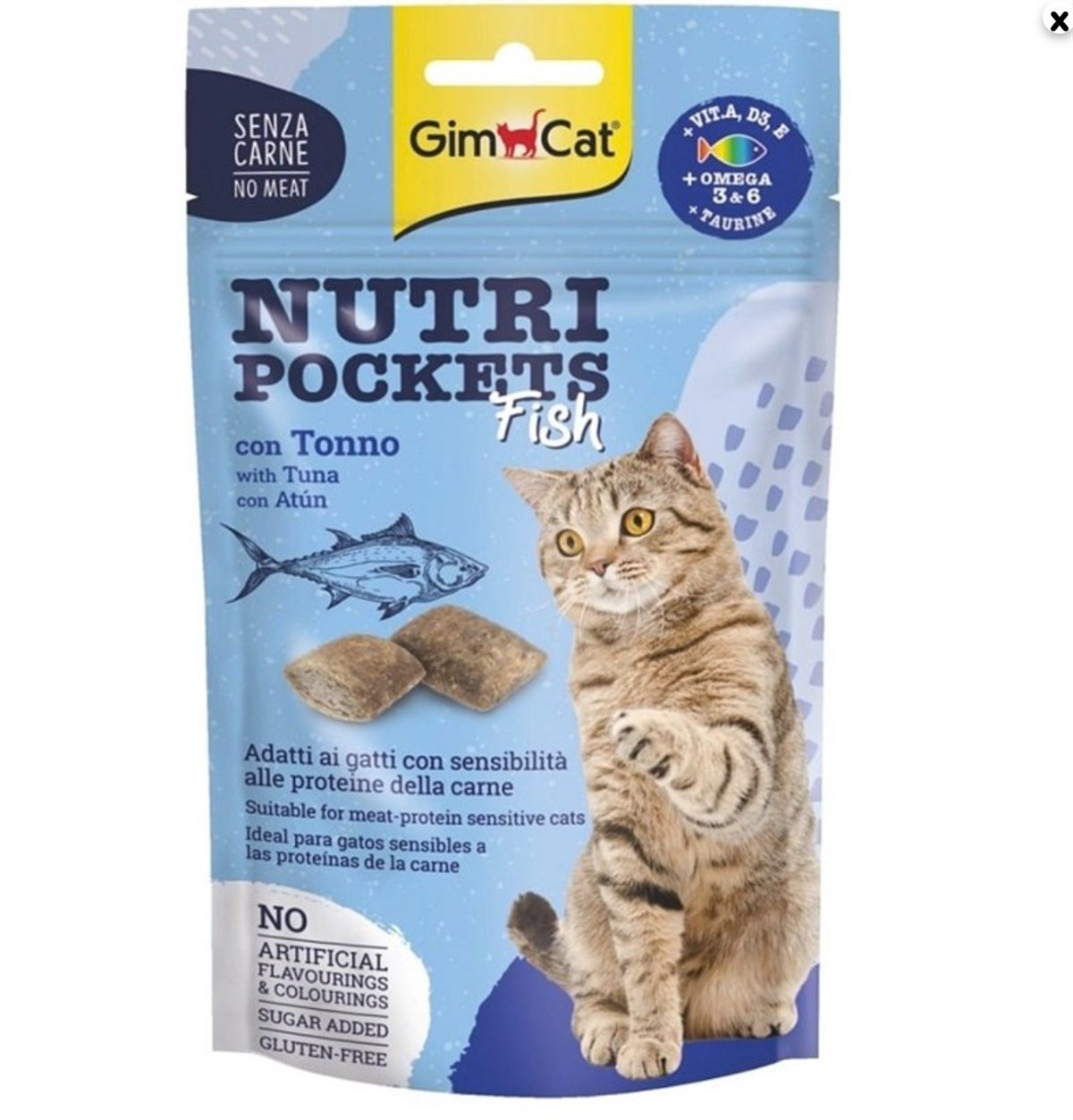 Gimcat Tuna Balıklı Multivitamin Kedi Ödülü 60 Gr