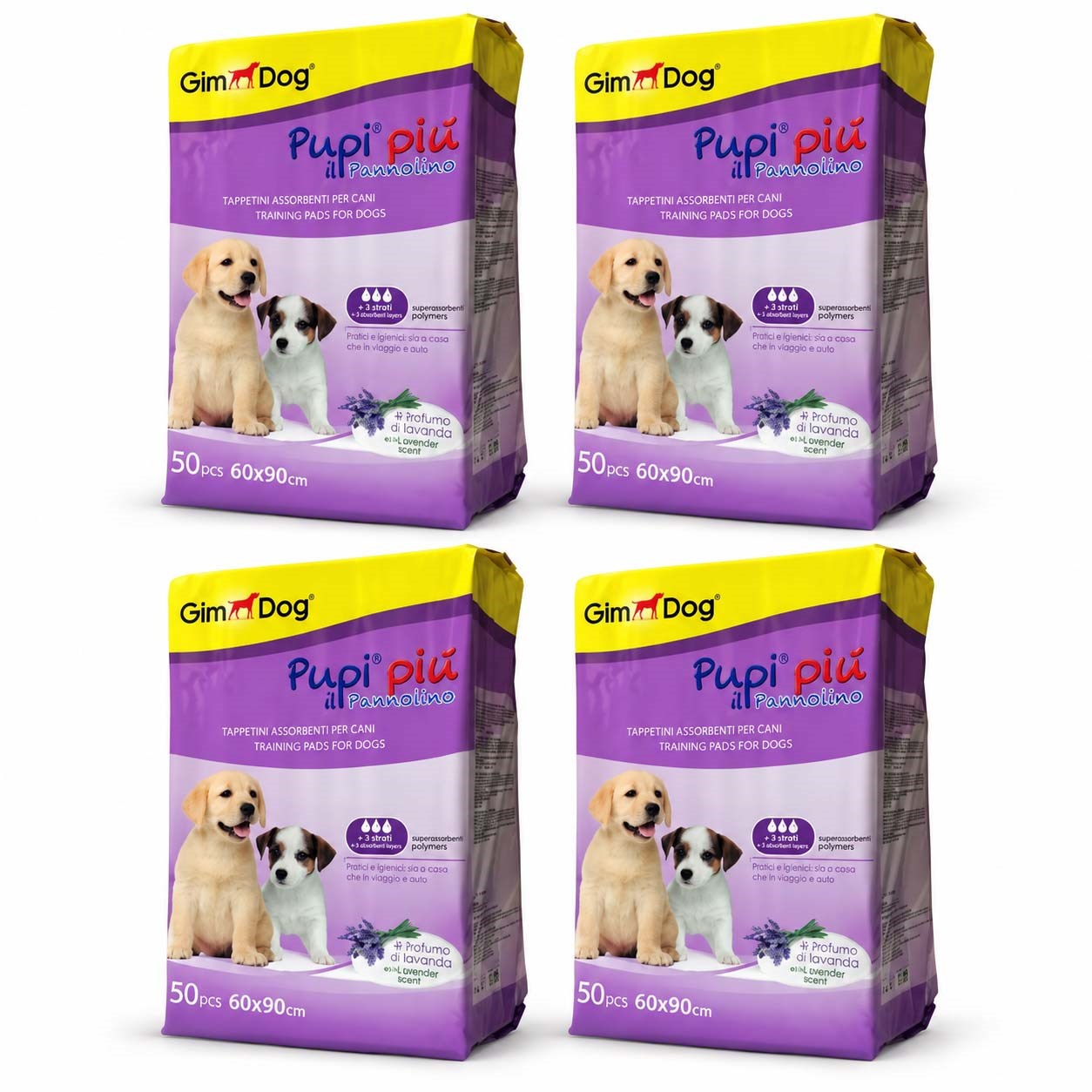 Gimdog Çiş Pedi Lavantalı 50'li 60x90 cm (4 Adet)