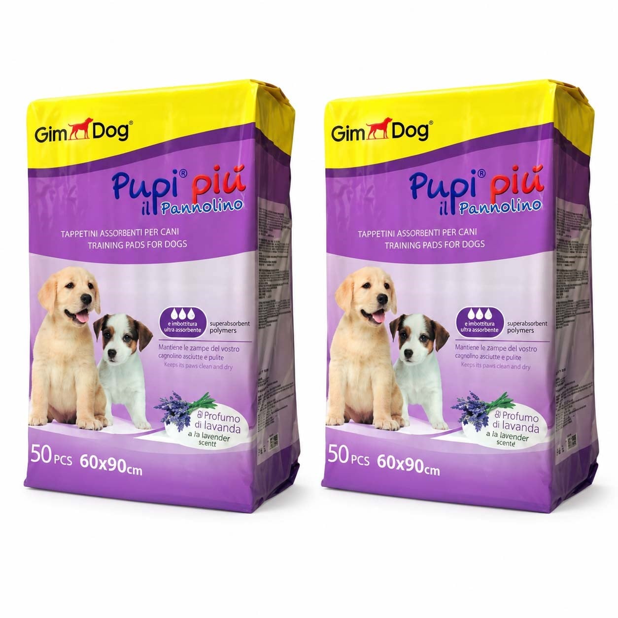 Gimdog Çiş Pedi Lavantalı 50'li 60x90 cm (2 Adet)