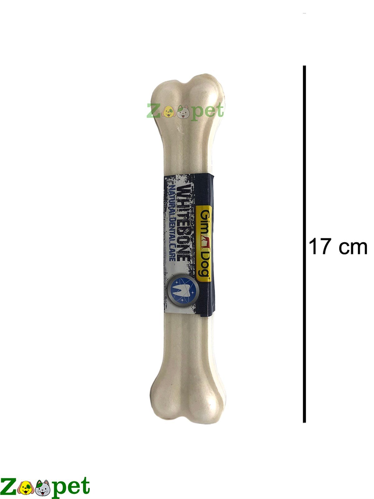 Gimdog Mordimi Press Beyaz Kemik Köpek Ödülü 90 Gr -17 Cm