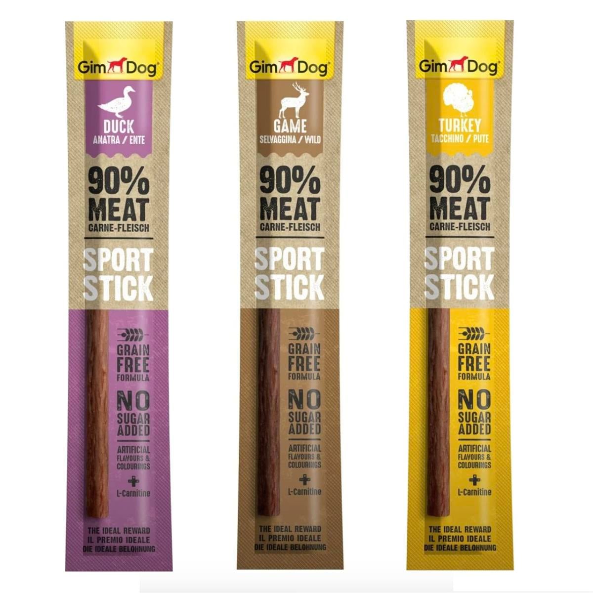 Gimdog Sport Sticks Tahılsız Karışık Köpek Ödülü  12 Gr (3 Adet)