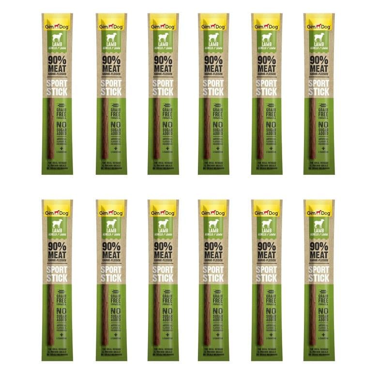 Gimdog Sport Sticks Tahılsız Kuzulu Köpek Ödülü  12 Gr (12 Adet)