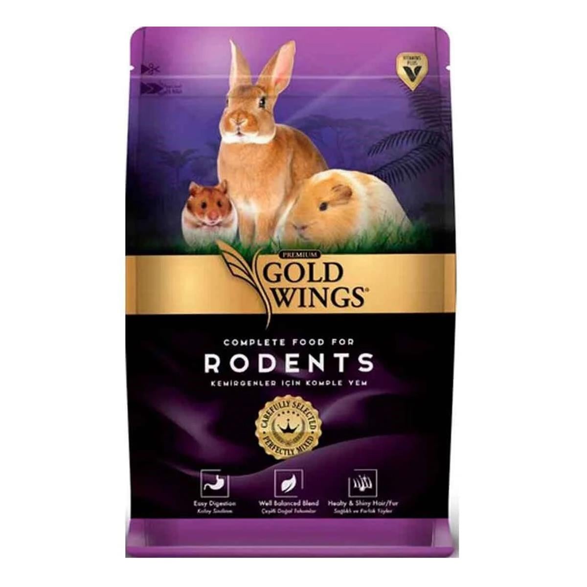 Gold Wings Rodents Tavşan Yemi  1000 g