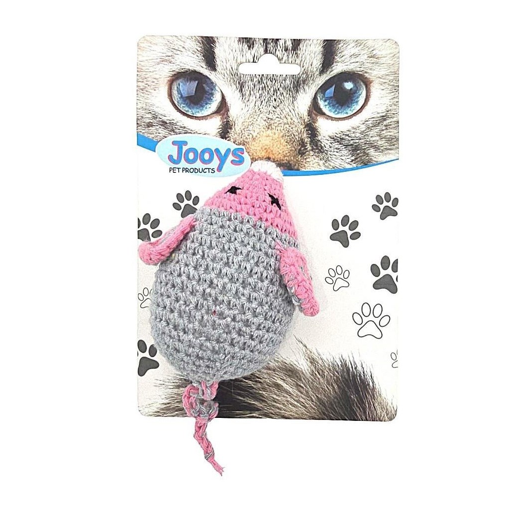Jooys Örme Fare Kedi Oyuncağı