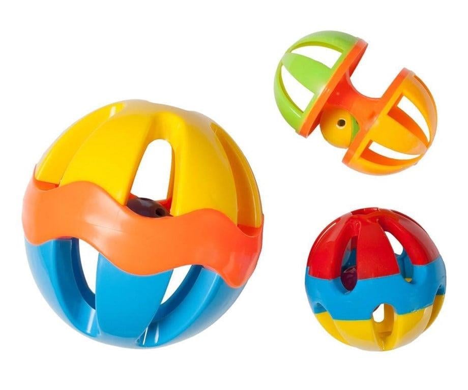 Karlie Çıngıraklı Top Plastik Kemirgen Oyuncağı 7,5 cm