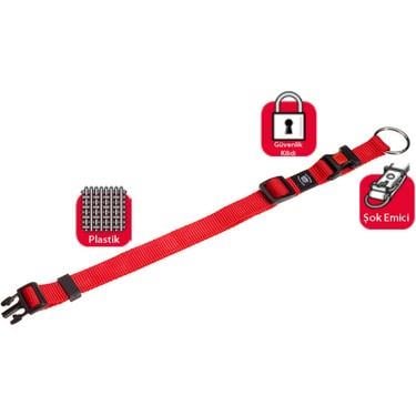 Karlie Kilitli Köpek Tasması Kırmızı S (30 - 45 cm)