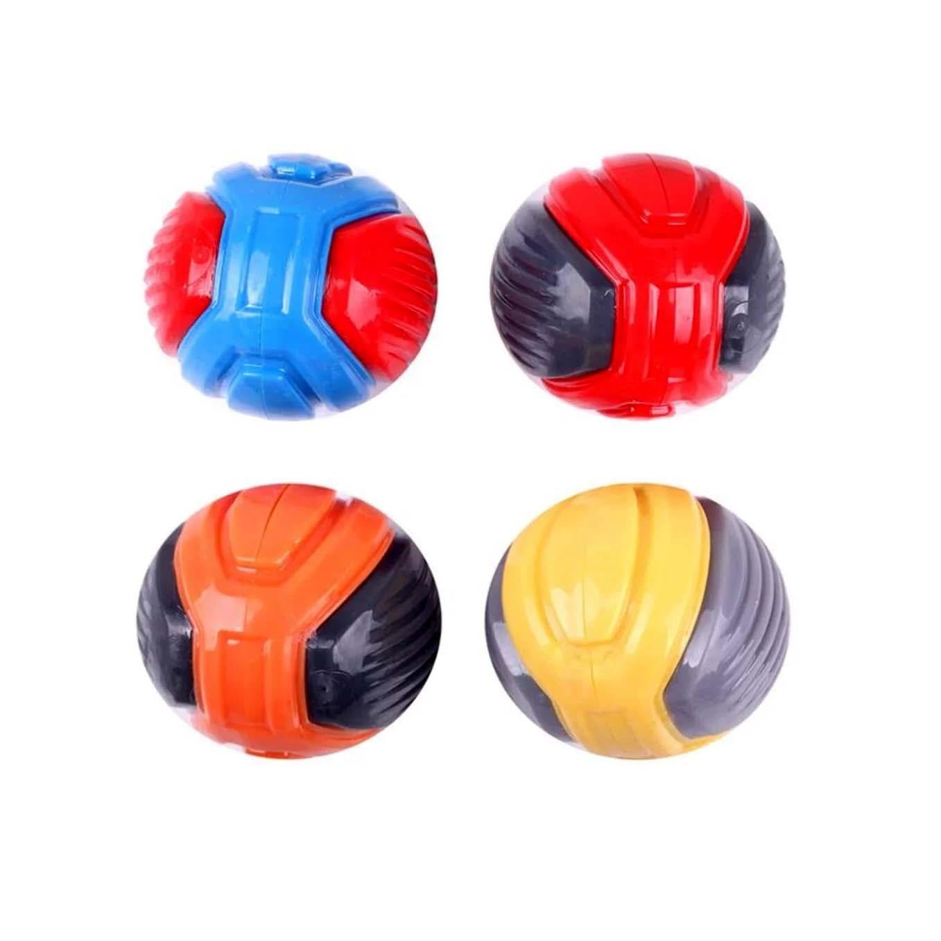 LionPet Kauçuk Top Köpek Oyuncağı 7,5 cm (Karışık Renk)