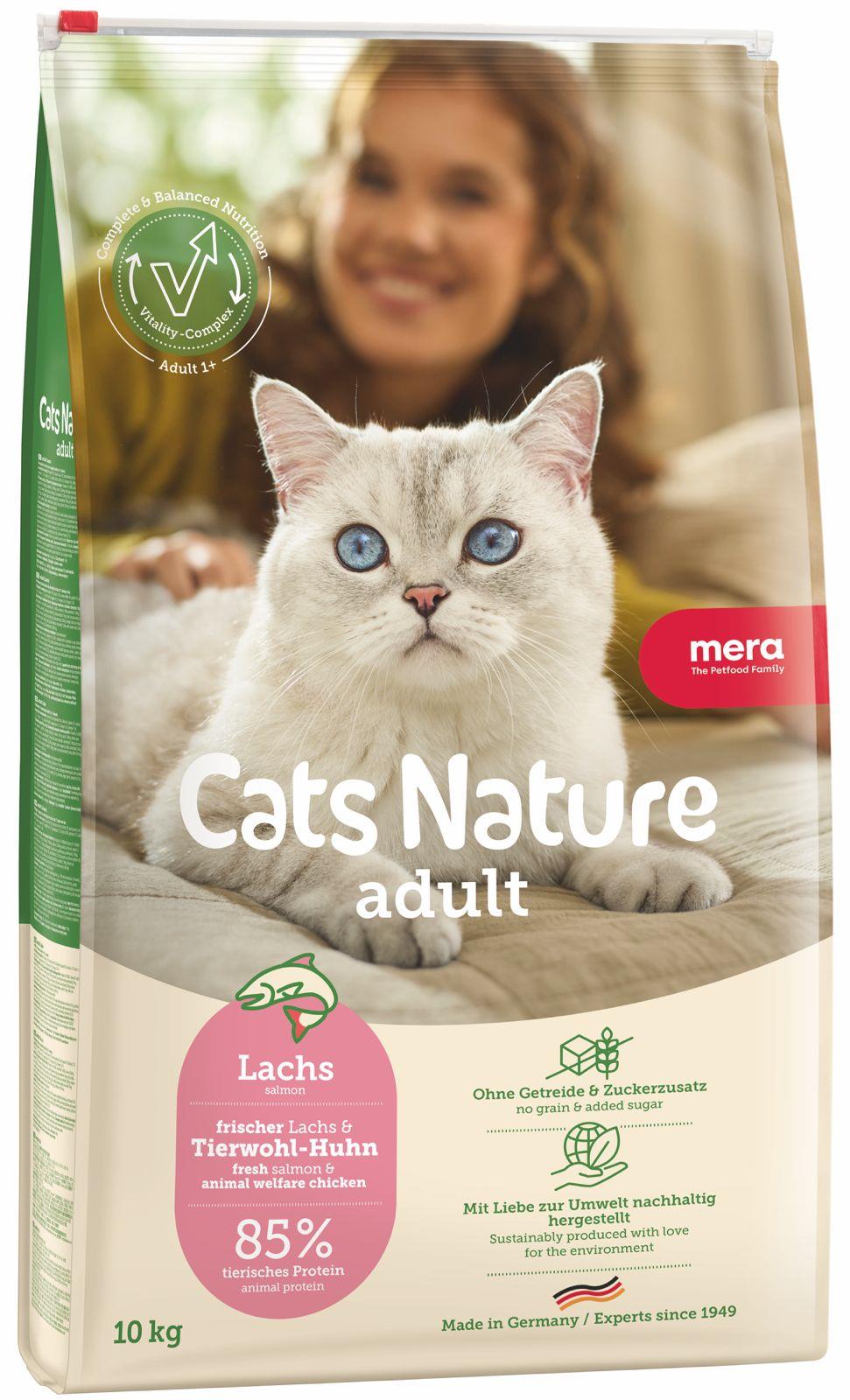 Mera Cat All Cats Tahılsız Somonlu Yetişkin Kedi Maması  10 KG 