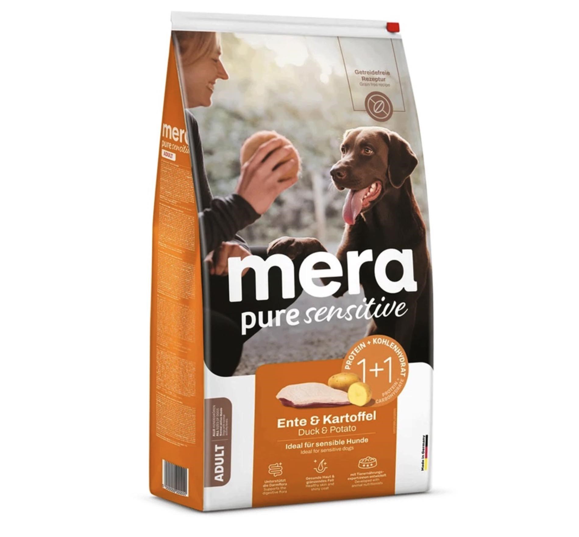 Mera Pure Sensitive Adult Ördekli Patatesli Tahılsız Köpek Maması 12,5 kg