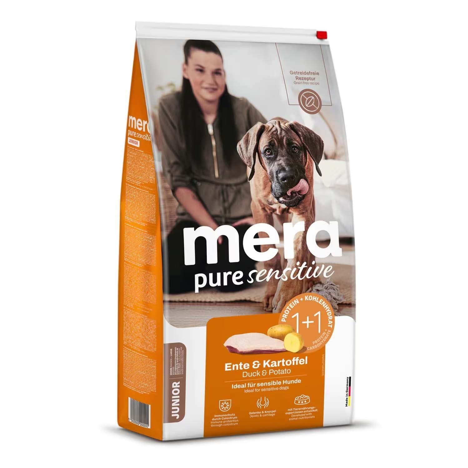 Mera Pure Sensitive Junior Ördekli Patatesli Büyük Irk Yavru Köpek Maması 12,5 kg