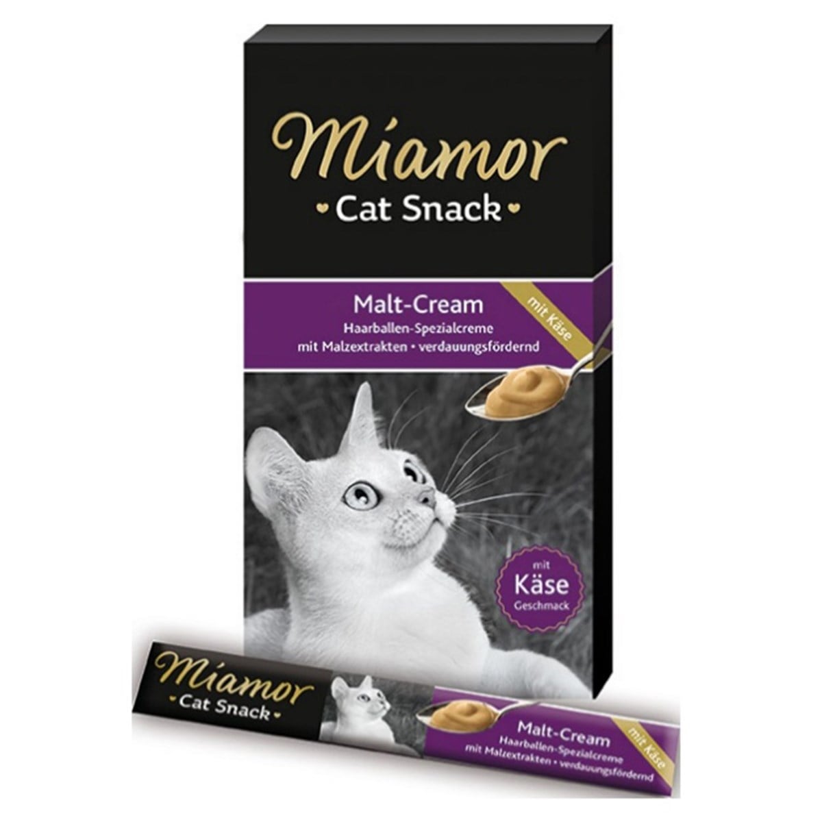 Miamor Peynirli ve Malt Özlü Krema Kedi Ödülü  90 g (6x15 g)