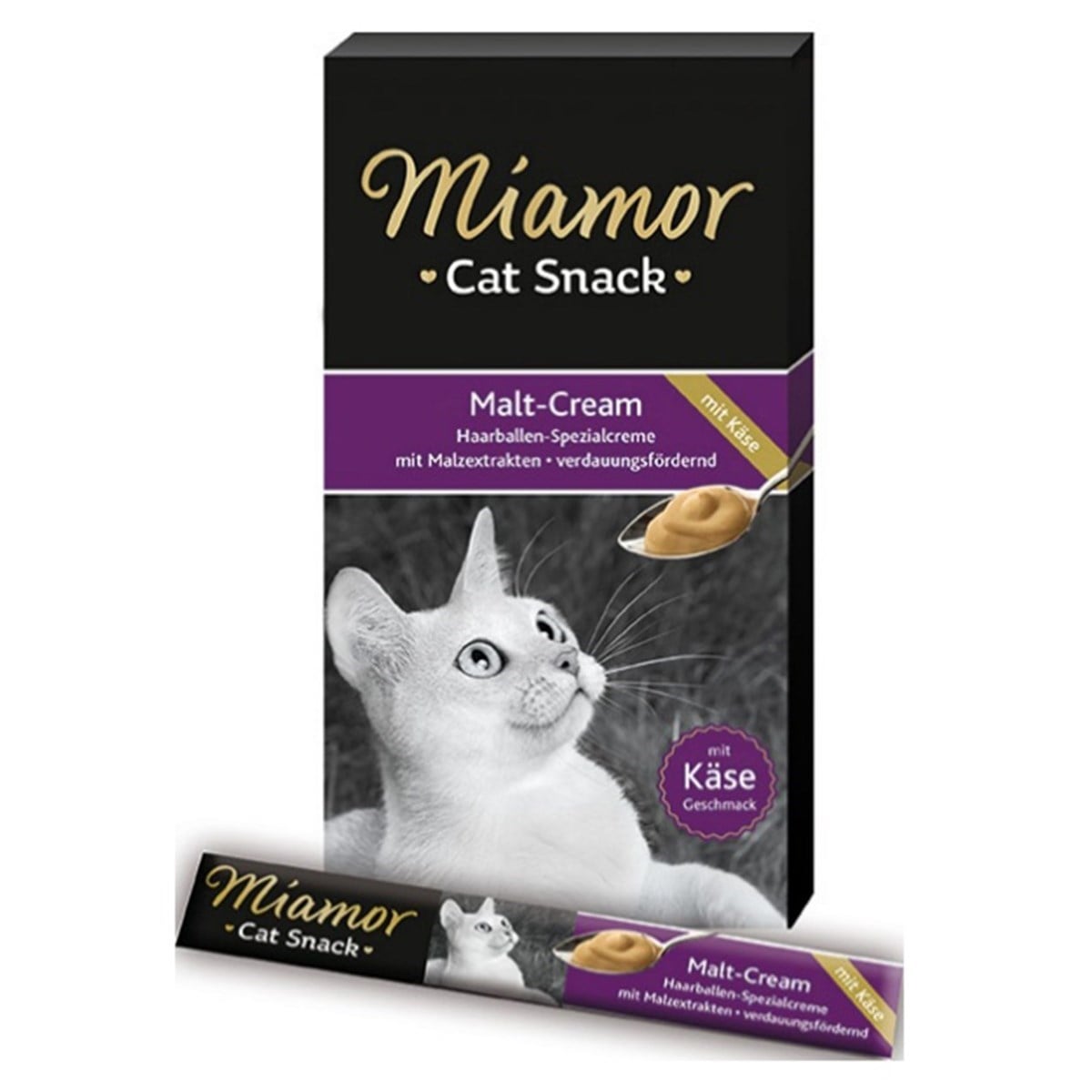 Miamor Peynirli ve Malt Özlü Krema Kedi Ödülü  90 g (6x15 g)