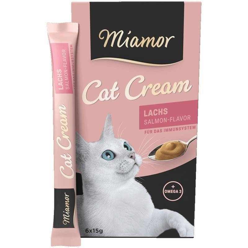 Miamor Somonlu Krema Kedi Ödülü  90 g (6x15 g)