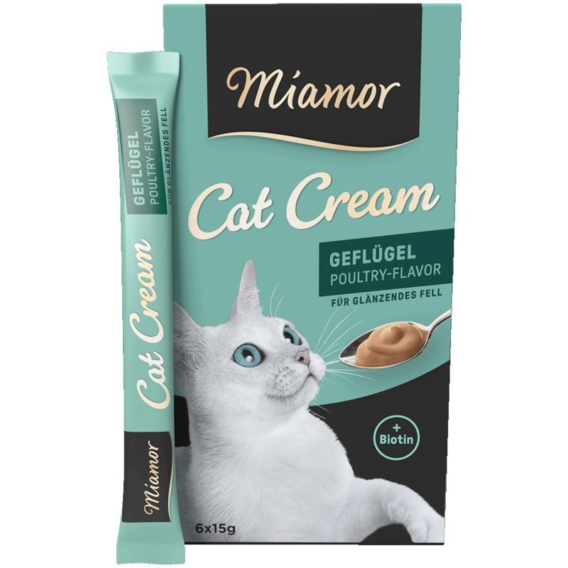 Miamor Tavuklu ve Biyotinli Krema Kedi Ödülü  90 g (6x15 g)