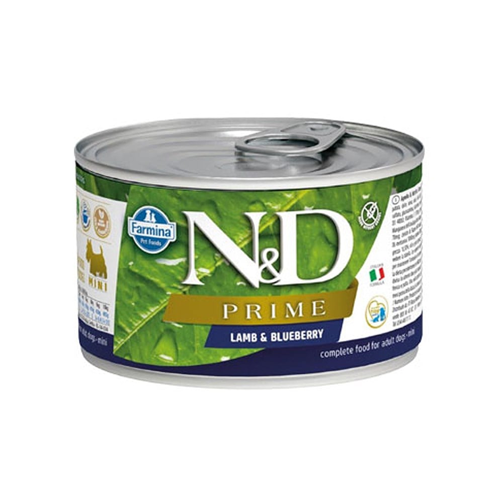 N&D Prime Kuzulu Küçük Irk Yetişkin Köpek Konservesi 140 gr