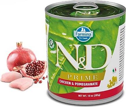 N&D Prime Narlı-Tavuklu Küçük Irk Yavru Yaş Köpek Maması 285 gr
