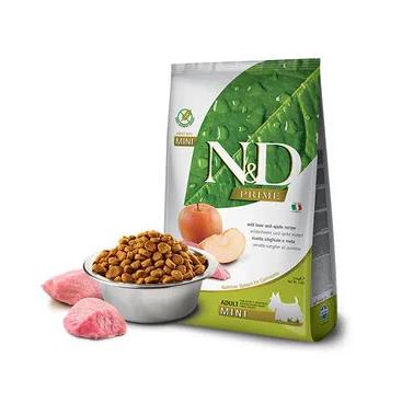 ND Pumpkin Mini Balkabaklı Yaban Domuzlu Ve Elmalı Tahılsız Köpek Maması 2,5 kg