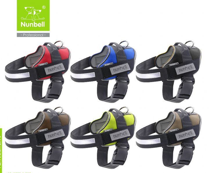 Nunbell Dog Police Göğüs Köpek Tasması XL