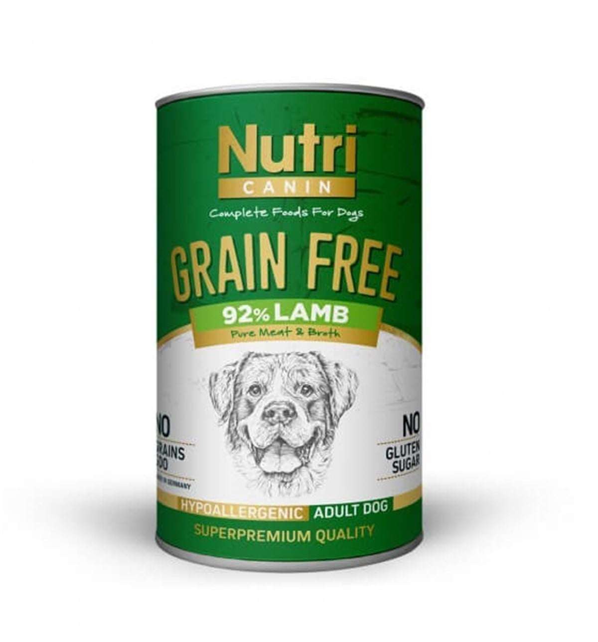 Nutri Canin Lamb Tahılsız Kuzulu ve Patatesli Köpek Konservesi  400 Gr