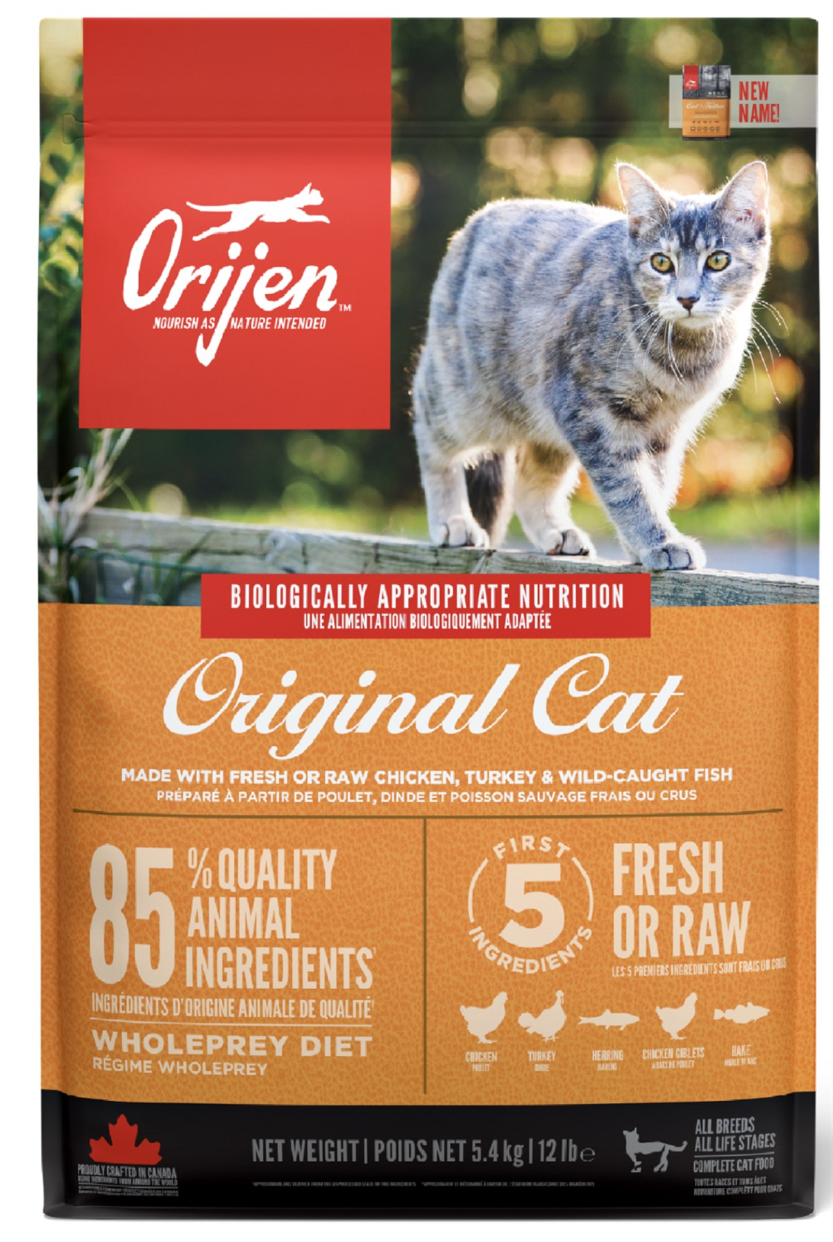 Orijen Kitten Tahılsız Yavru Kedi Maması 5,4 Kg
