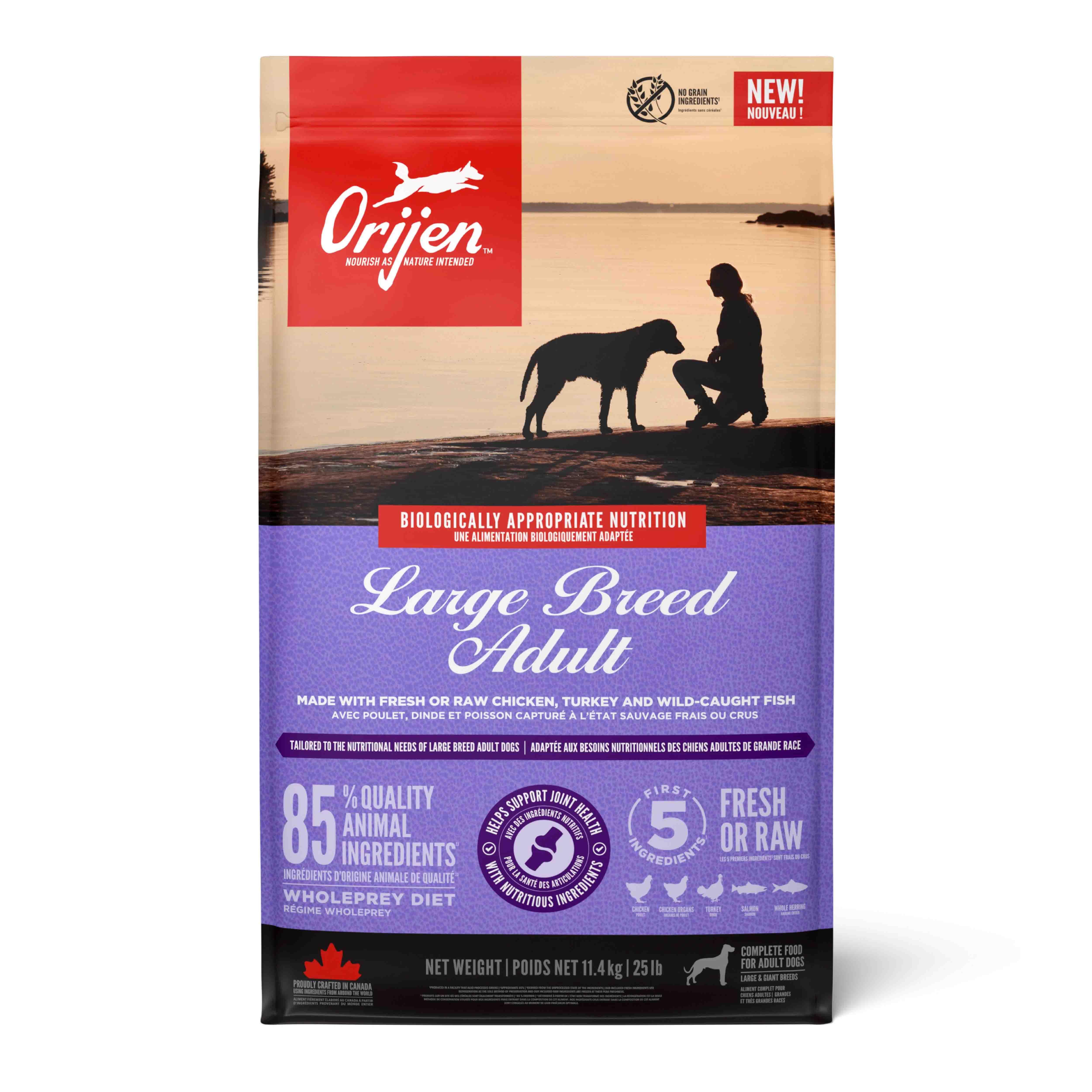 Orijen Large Breed Tahılsız Büyük Irk Köpek Maması 11,4 Kg