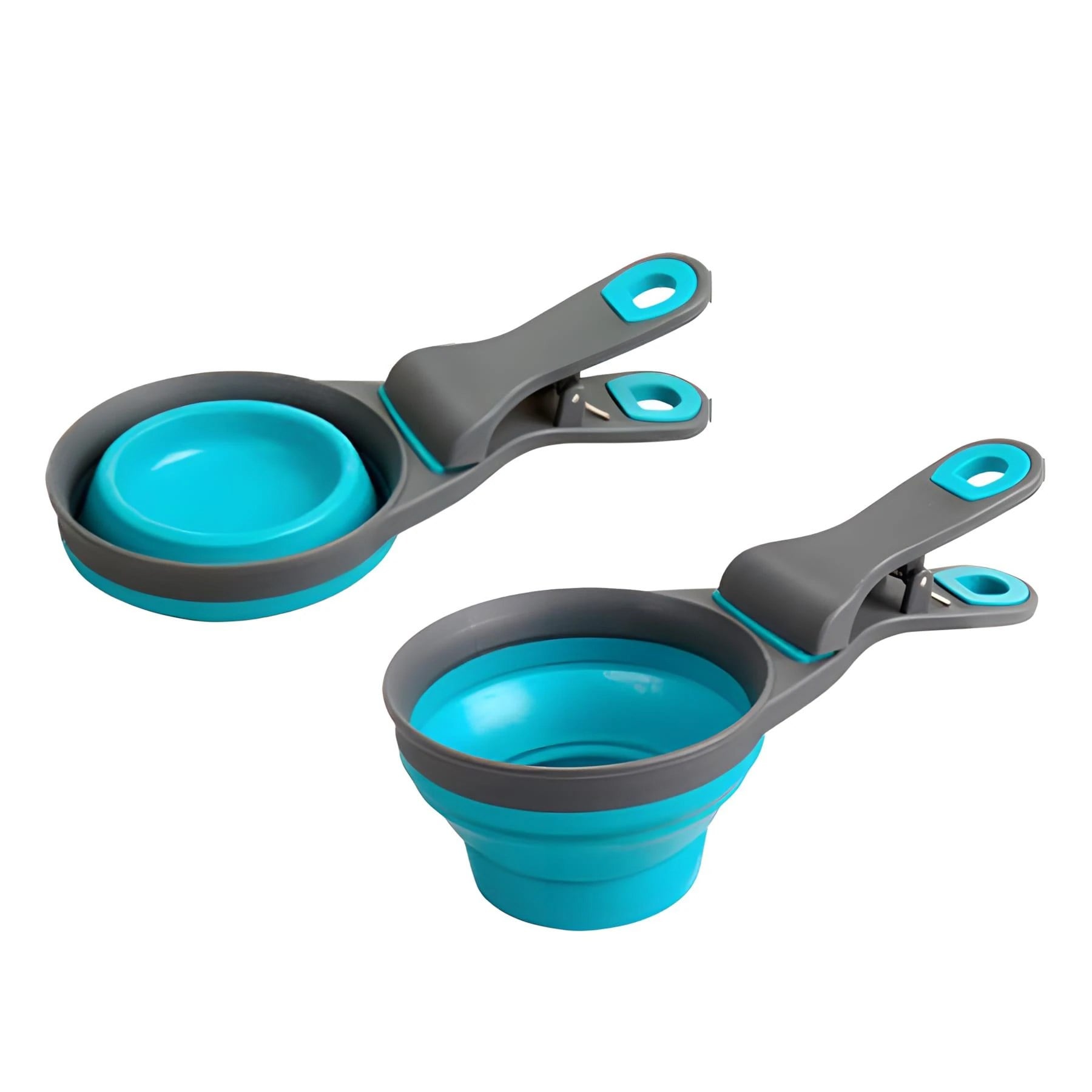 Pawise 2 in 1 Katlanabilir Mama Kepçesi Ve Ölçü Kabı
